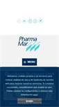 Mobile Screenshot of pharmamar.com